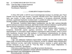 Adalet Bakanlığı’ndan 81 il başsavcılığına yasa dışı bahis yazısı