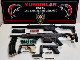 Adana polisi silah ele geçirdi
