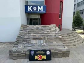 Adana’da 127 bin paket kaçak sigara ele geçirildi
