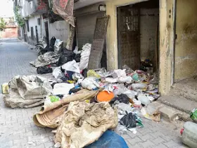 Adana’da çöp ev temizlendi
