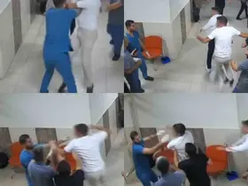Adana’da sağlıkçılara saldırıp yumruk atan şüpheli tutuklandı
