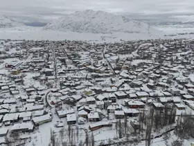 Adana’nın Tufanbeyli ilçesinde beyaz masal

