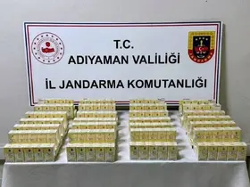 Adıyaman’da 530 paket kaçak sigara ele geçirildi
