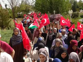 Adıyaman’da, Gazze için anma ve dayanışma programı düzenlendi
