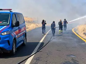 Adıyaman’da itfaiye ekipleri 3 ayda 889 olaya müdahale etti
