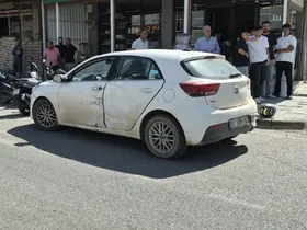 Adıyaman’da motosiklet ile otomobil çarpıştı: 1 yaralı
