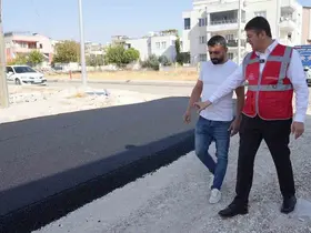 Adıyaman’da, yollar asfaltlanmaya devam ediliyor
