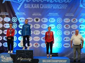 Adıyamanlı milli güreşçi Balkan ikincisi oldu
