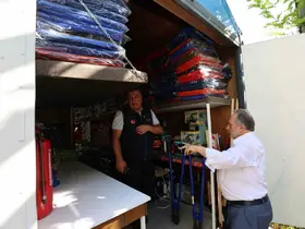AFAD heyetinden Talas Belediyesi’nin örnek projesine yerinde inceleme
