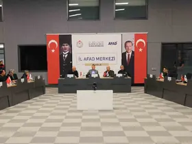 AFAD Koordinasyon toplantısı Vali Akbıyık başkanlığında yapıldı
