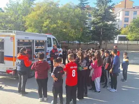 AFAD’dan öğrencilere afet ve yangın eğitimi
