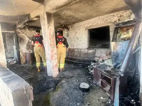 Afşin’de ev yangını: 4 kişi dumandan etkilendi
