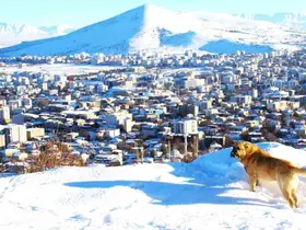 Afşin’de kar sonrası manzara hayran bıraktı
