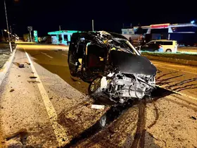 Afyonkarahisar’da trafik kazası: 1 ölü, 1 yaralı
