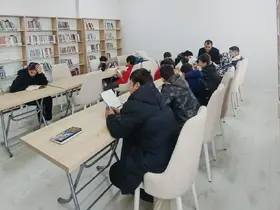Ağaçören’de öğrenciler kütüphane ile buluştu
