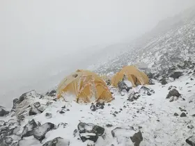 Ağrı Dağı’nda tırmanışa tipi engeli
