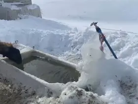 Ağrı’da soğuk hava etkisini göstermeye devam ediyor
