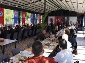 AHİD yönetimi genel kurulun ardından ilk toplantısını yaptı
