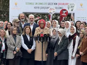 AK Parti İstanbul İl Kadın Kolları’ndan ‘’İstanbul’un  Anneleri, Gazze’nin Çocuklarıyla’’ hayır çarşısı
