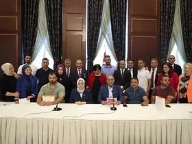 AK Parti Kadın Kolları Başkanı Ercan, gazilerle bir araya geldi
