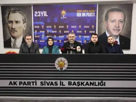 AK Parti Sivas İl Başkanı Tanrıverdi: "6 bin 183 yeni üye partimize kazandırılmıştır"
