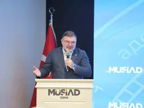 AK Partili Saygılı, MÜSİAD İzmir Kongresi’nde konuştu:  "Türkiye Yüzyılı hedeflerine üretim ve yatırımla ulaşacağız"
