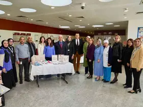 Akademi Ümraniye’den hastane personeli için el sanatları atölyeleri
