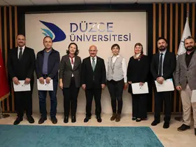Akademik başarı belgeleri verildi
