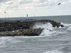 Akçakoca’da fırtına etkili oluyor
