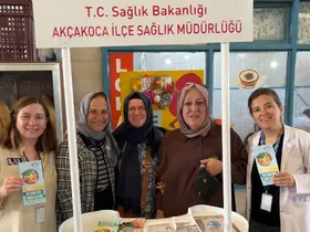 Akçakoca’da sağlıklı beslenme için farkındalık standı kuruldu
