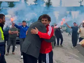 Akdeniz Oyunları şampiyonu Ahmet Duman memleketinde coşkuyla karşılandı
