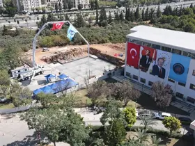 Akdeniz Üniversitesi Hastanesi Nöroloji Polikliniği yeni binasının temeli atıldı
