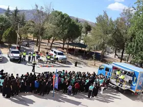 Akhisar’da öğrencilere trafik eğitimi verildi
