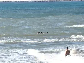 Akıntıya kapılan bir kişi ekiplerin hızlı müdahalesiyle kurtarıldı
