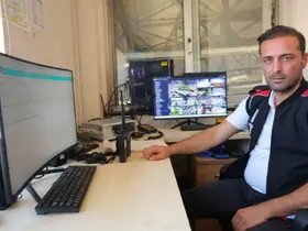 AKOM şehirde 320 kamerayla 24 saat görevde
