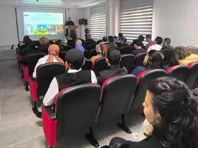 Aksaray Ağız ve Diş Sağlığı Merkezinde çevre ve atık yönetimi eğitimi
