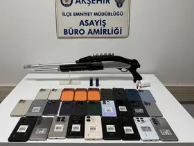 Akşehir’de kaçak cep telefonu operasyonu