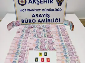 Akşehir’de sahte altın satıcılarına operasyon
