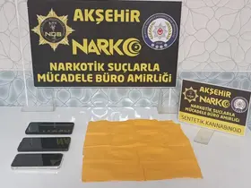 Akşehir’de uyuşturucu operasyonu: 1 tutuklama
