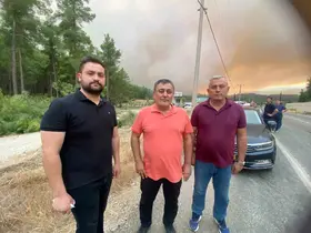 Aksu Belediye Başkanı Yıldırım: "Yön değiştiren rüzgar çalışmaları güçleştiriyor"
