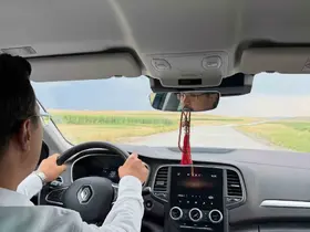 Akyaka’da köy yollarına beton dokunuş: Büyük Pirveli’de çalışmalar sürüyor
