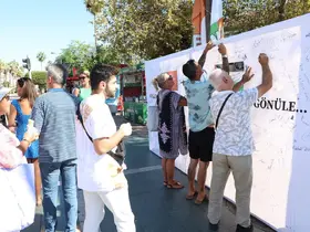 Alanya, Filistin için tek yürek oldu
