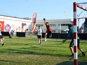 Alanya’da 2 bin kişilik hentbol şöleni başladı
