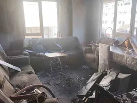 Alanya’da apartman dairesinde çıkan yangın söndürüldü
