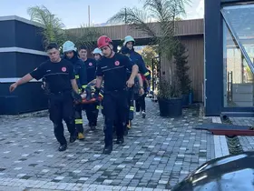 Alanya’da evin asma tavanı çöktü: 2 yaralı
