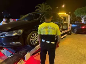 Alanya’da korsan taşımacılık yapan 8 araca 835 bin TL ceza