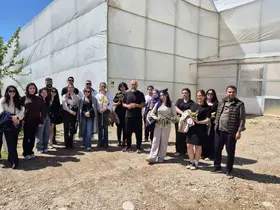 Alanya’da üniversiteli öğrencilerden tropikal bahçelere teknik gezi
