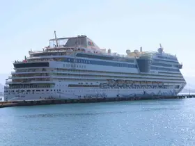 Alanya’ya lüks kruvaziyer ile 2 bin turist geldi
