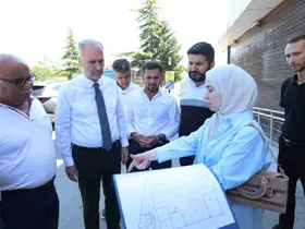 Alanyurt yüzme havuzunda yapım çalışmaları sürüyor
