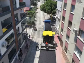 Alaşehir’de 3 bin tonluk asfalt hamlesi
